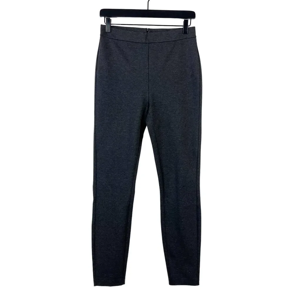 J.Crew Womens Any Day Ponte Skinny Pants High Rise 28” Gray - S